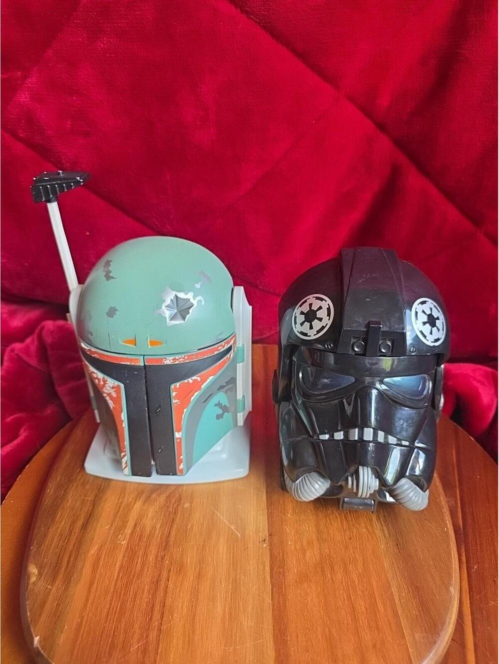 Micro Machines Star Wars Head Helmet Playsets Boba Fett TIE Fighter Galoob 1996